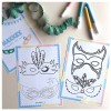 DIY Carnival Masks (download)