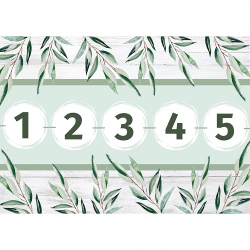Numberline 1-100 Olive Leaf (Deliverable)